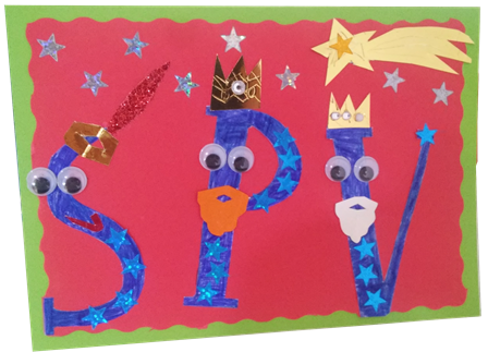 II Premiado Tarjetas Navideñas SPV Sistemas Segundo premio del concurso de tarjetas de Navidad de SPV Sistemas