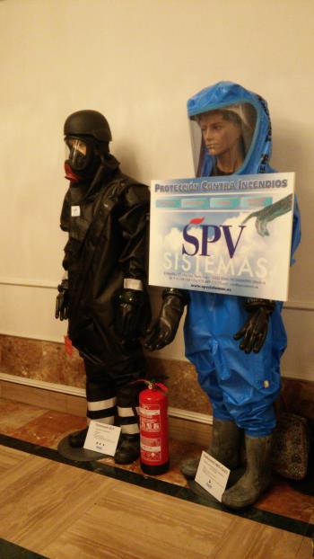 Muestras de equipos de protección de SPV Sistemas